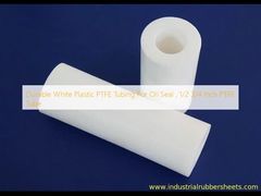Durable White Plastic PTFE Tubing For Oil Seal , 1/2 3/4 Inch PTFE Tube