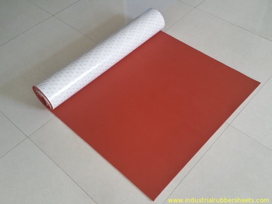 High Heat Silicone Sponge Sheet 1-50mm Thick with 3M Adhesive