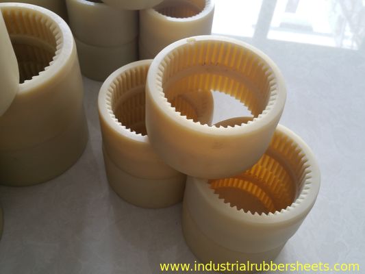 NL1 - NL10 Flexible Jaw Coupling , Motor Shaft Coupling Ivory ISO9001,White Color