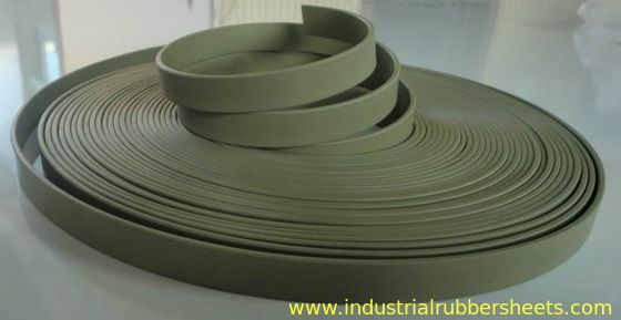 Brown PTFE Guide Stripe Tape (GST) with 60%PTFE+40%bronze for High Wearing Resistance and 15m/s Working Speed