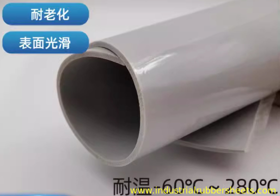 Smooth Surface Silicone Sponge Rubber Sheet 3mm-6mm Thickness