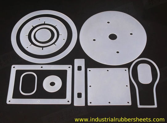 Dark Red Silicone Rubber Washer with Good Aging Resistance and High Temperature Resistance Made from 100% Virgin Silicone