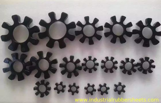 Customizable Rubber Coupling for Coupling Spider in R82 OD78mm x ID31mm x T18mm in Black Color
