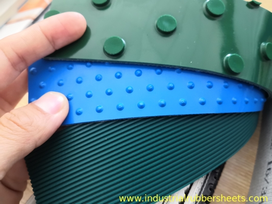 Custom Size PVC Conveyor Belt Material Transmission Oil Resistant/ Anti-static/ Fire Resistant Features