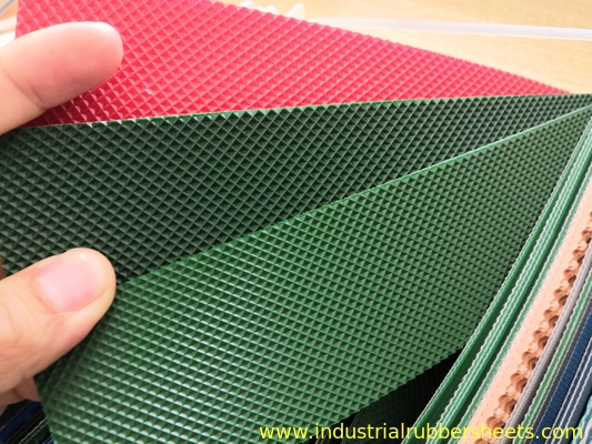 Custom Size PVC Conveyor Belt Material Transmission Oil Resistant/ Anti-static/ Fire Resistant Features