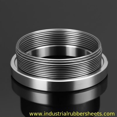Flexible Carbon Fibre Ring Seal with Stainless Steel Housing for High Pressure Resistance in Industrial Applications