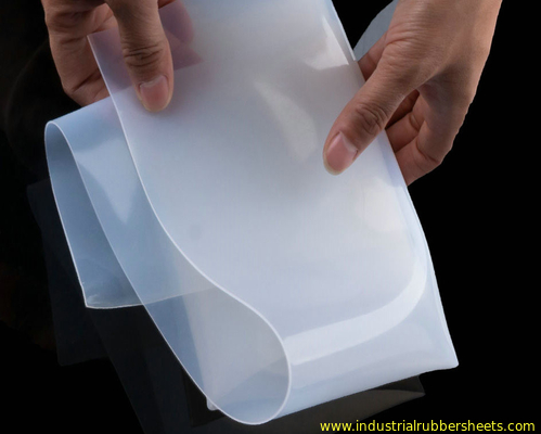 Food Grade Silicone Rubber Sheet 0.1-50mm Thickness Heat Resistant 220°C