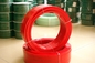 Red / Yellow Wear Resistant Silicone Tube Extrusion , Polyurethane Hose
