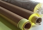 Beige Adhesive PTFE Coated Fiberglass Fabric Smooth Surface Aging Resistance