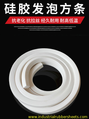 Custom Silicone Sponge Stripe 20-40 Shore A for Door Seal