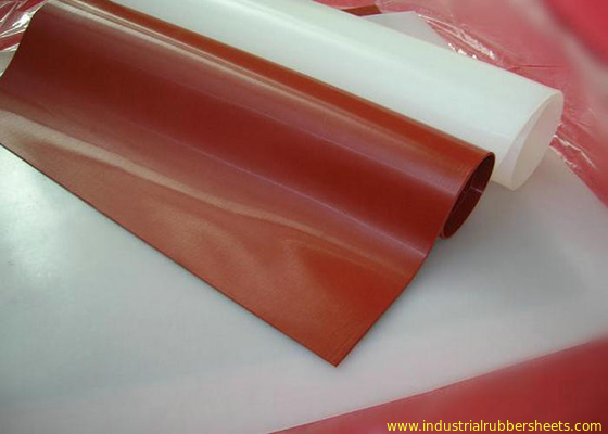 0.5-6.0mm x 0.5-1.2m x 10/20m φύλλα από καουτσούκ σιλικόνης για βιομηχανικές τροφικές και βιομηχανικές εφαρμογές
