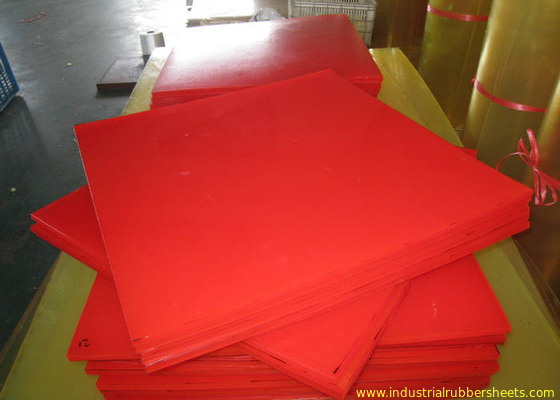 Πλαστικά φύλλα πολυουρεθάνιου της Virgin Bendable για το έγγραφο που κάνει, κόκκινα PU φύλλα