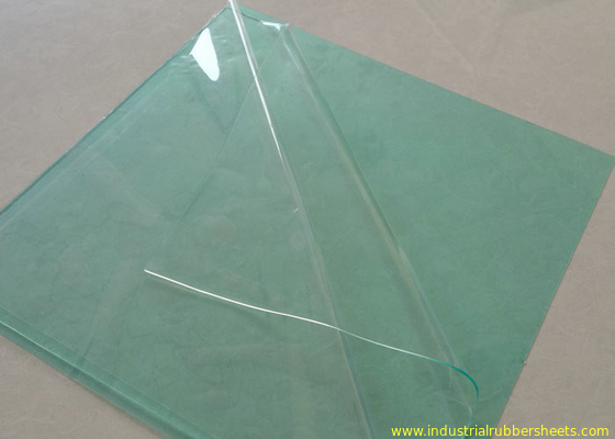 Έξοχο μαλακό διαφανές λαστιχένιο φύλλο 1.2MM 10 ακτή Α, μαξιλάρι σιλικόνης πυριτίου