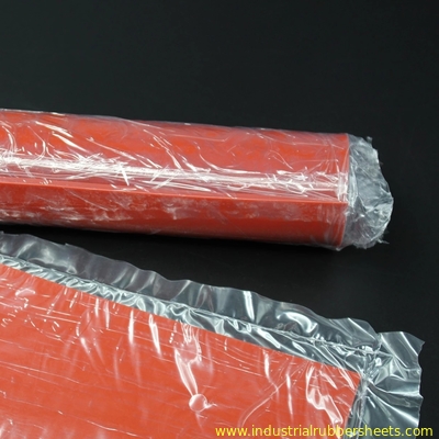 Κόκκινο λαστιχένιο φύλλο σιλικόνης 3 χιλ. παχύ χωρίς βαθμό τροφίμων μυρωδιάς