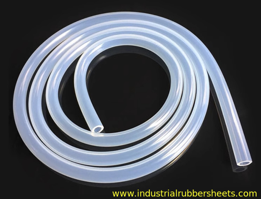 Extruded Heat Resistance Silicone Rubber Tube Sleeve Soft Flexible