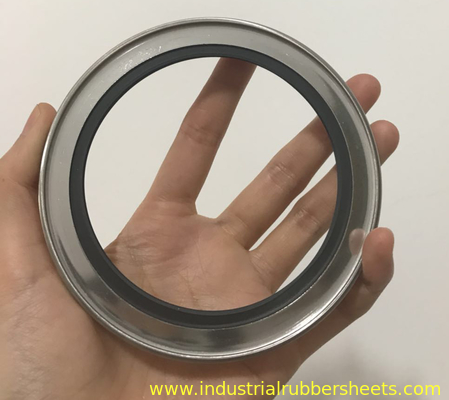 Stainless Steel 304 316 Double Lip PTFE Oil Seal 0.04 Friction Factor