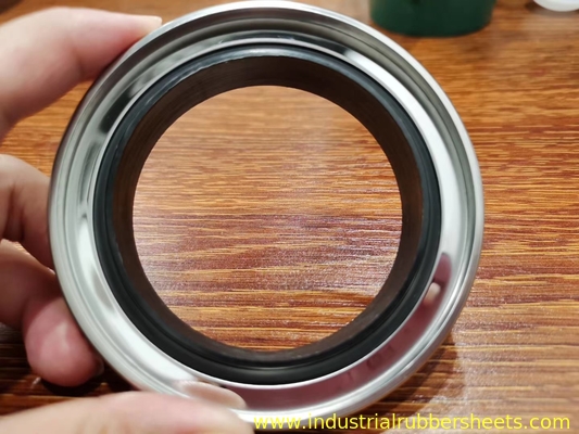 Stainless Steel 304 316 Double Lip PTFE Oil Seal 0.04 Friction Factor