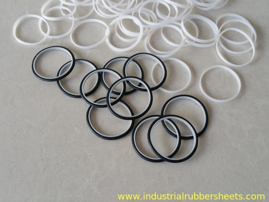 Ευελιξία Ptfe O Ring Rubber O Ring Carbon Fiber Ring με καλή αντοχή σε σχισμές