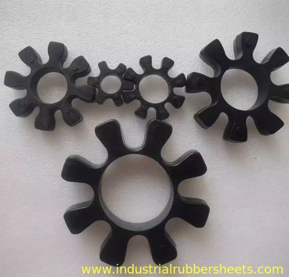 Customizable Rubber Coupling for Coupling Spider in R82 OD78mm x ID31mm x T18mm in Black Color