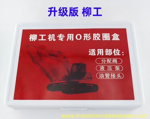 Ανθεκτικό σε λάδι Ανθεκτικό σε χημικά Ανθεκτικό σε υψηλές θερμοκρασίες Ο Δαχτυλιδίων Κιτ και Υδραυλικών Σφραγίδων για Εκσκαφείς