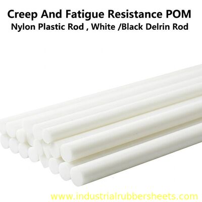 Creep And Fatigue Resistance POM Nylon Plastic Rod with High Mechanical Strength and Excellent Wear Resistance