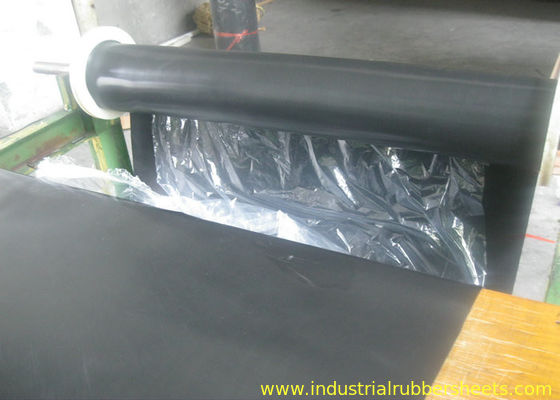 Black Industrial Rubber Sheet with 80 Shore A Hardness 6-12Mpa Tensile Strength and FDA Grade Certification
