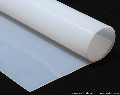 Industrial Silicone Rubber Sheet 1.0-6.0mm Thickness 45-75 Shore A