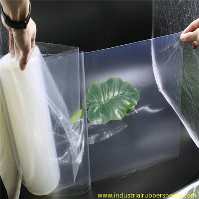 Transparent Silicone Rubber Sheet 7.5Mpa Tensile Strength 0.1-2.0mm