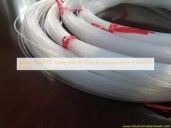 30Mpa Διαφανές σωλήνα PTFE με 90 Shore A σκληρότητα Id1mm X Od200m X 100m