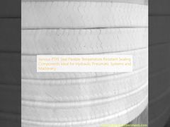 Διαφορετικά Σφραγίσματα PTFE Ευέλικτα στοιχεία σφραγίσματος ανθεκτικά σε θερμοκρασία Ιδανικά για υδραυλικά πνευματικά συστήματα και μηχανήματα