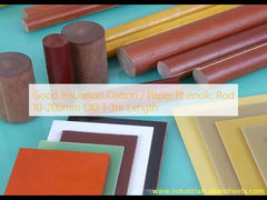 Βαμβάκι / Χαρτί Φαινολικός Ράβδος Καλής Μόνωσης 10-200mm Εξωτερική Διάμετρος 1-3m Μήκος