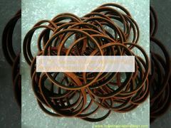 TC / SC Στεγανοποιητικά Δακτυλίδια Σιλικόνης από Καουτσούκ Pu O Rings για Βιομηχανική Σφράγιση Λαδιού