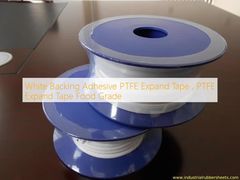 Λευκή αυτοκόλλητη ταινία PTFE Expand, Ταινία PTFE Expand κατάλληλη για τρόφιμα