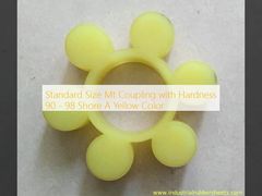 Σύνδεσμος Mt τυπικού μεγέθους με σκληρότητα 90 - 98 Shore A, κίτρινου χρώματος