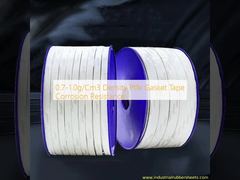 0.7-1.0g/Cm3 Πυκνότητα Ptfe ταινία συμμόρφωσης Αντίσταση στη διάβρωση