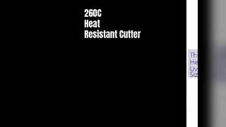 PTFE Cutter Pad 260C Ανθεκτικό στη θερμότητα Βιομηχανική κοπή