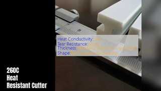 PTFE Cutter Pad 260C Heat Resistant Custom