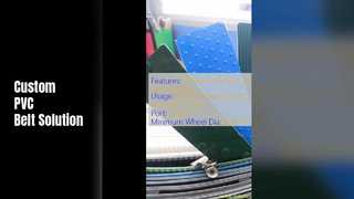 Μεταφορική ταινία PVC τροφίμων Προσαρμόσιμο μήκος