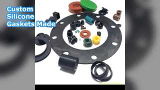 Προσαρμοσμένες φλάντζες σιλικόνης κατά παραγγελία