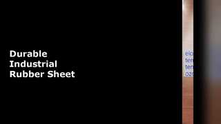 Βιομηχανικό φύλλο καουτσούκ 0,5-100mm Ανθεκτικό στο Όζον