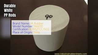 Λευκή ράβδος PP για βιομηχανικές σφραγίδες