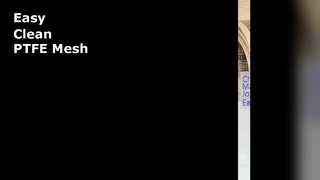 Λευκό PTFE Mesh 10x10mm Easy Clean