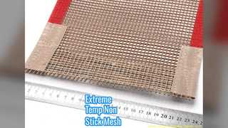 Ζώνη από PTFE Διχτυωτό Υψηλής Θερμοκρασίας Αντικολλητική Βιομηχανική