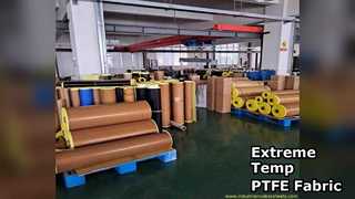 Extreme Temp PTFE Fiberglass Fabric 320 Elongation