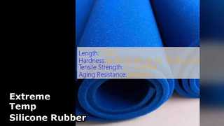 Ρολό φύλλου καουτσούκ σιλικόνης Extreme Temp