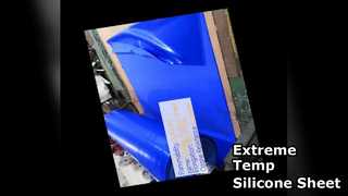 Φύλλο από καουτσούκ σιλικόνης Extreme Temp | 0,2mm-50mm