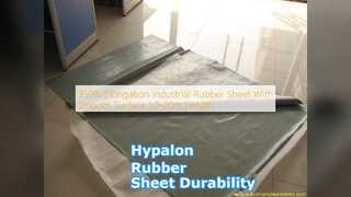Hypalon Rubber Sheet 350 Elongation