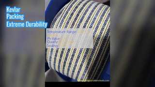 Συσκευασία αδένα Kevlar για εξαιρετική αντοχή