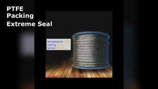Συσκευασία PTFE σταθερή θερμική απόδοση υψηλής επιμήκυνσης