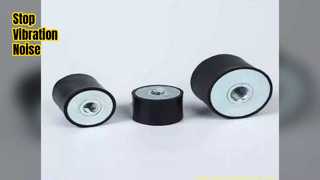 Λαστιχένιες βάσεις κραδασμών μειώνουν τον θόρυβο των κραδασμών